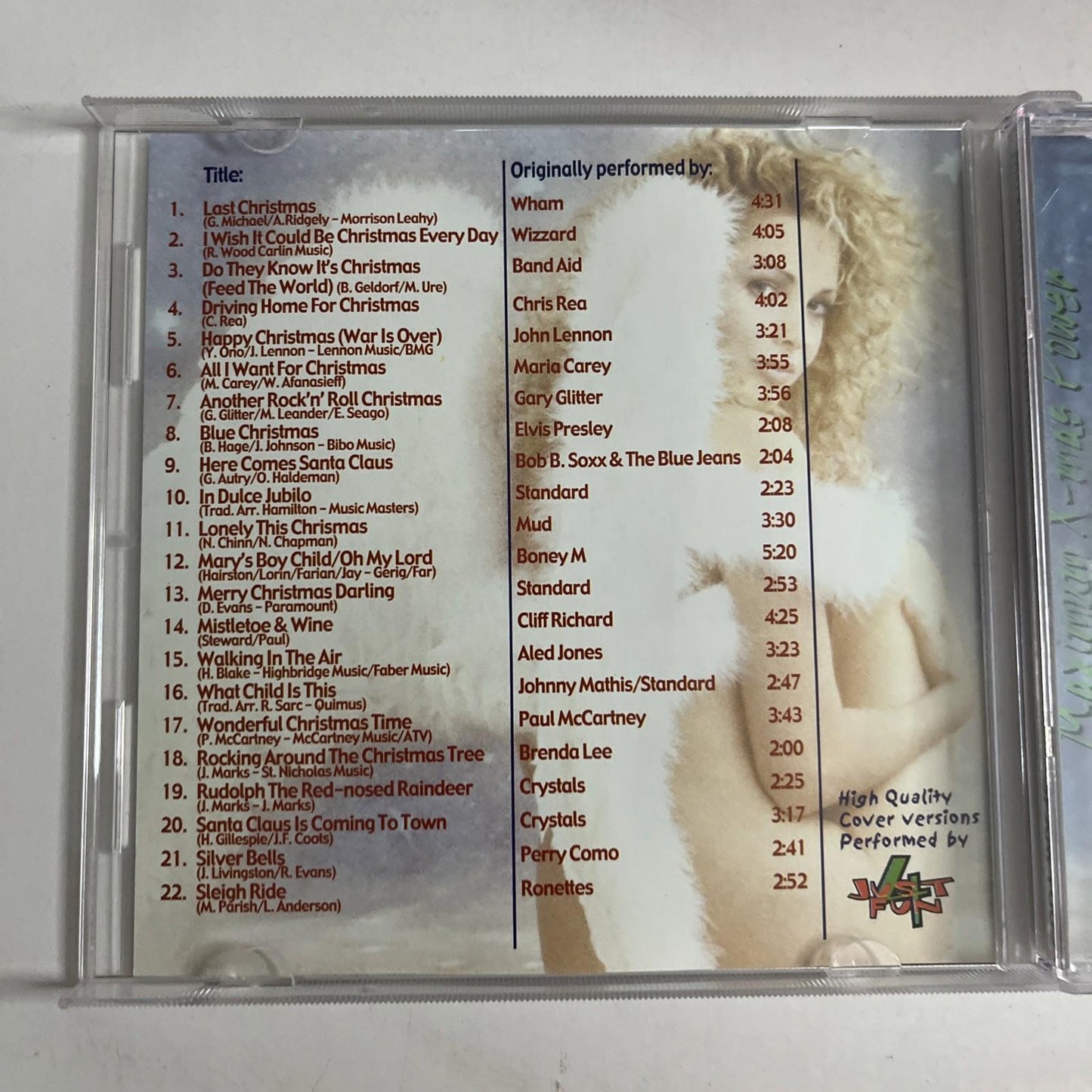 Various – Maximum Xmas Power (CD, 1999) Christmas Songs Music Album 22 Tracks