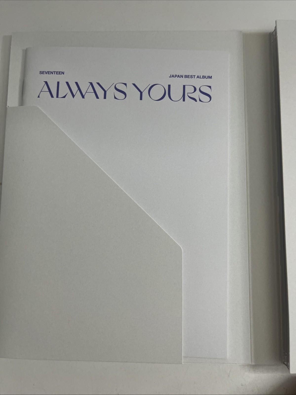Seventeen – Always Yours (CD + Blu-ray, 2023, 3-Discs) CARAT Limited Edition