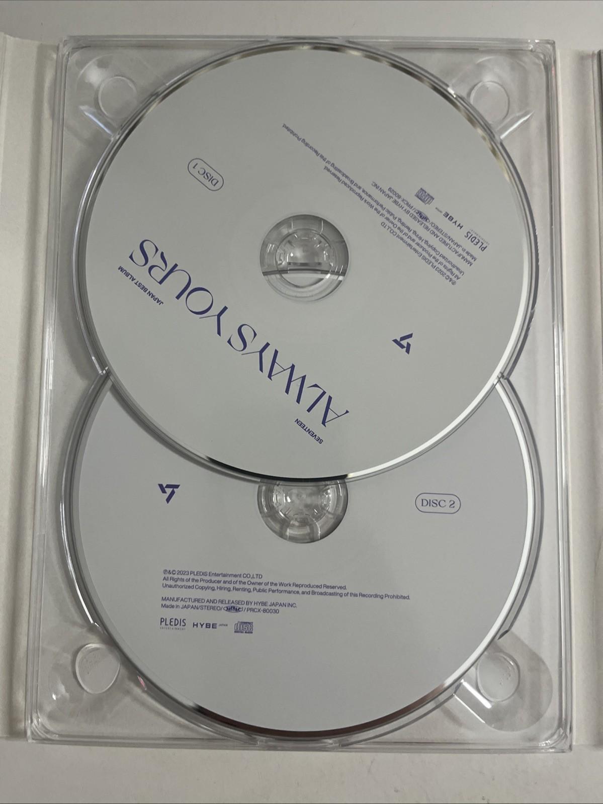 Seventeen – Always Yours (CD + Blu-ray, 2023, 3-Discs) CARAT Limited Edition