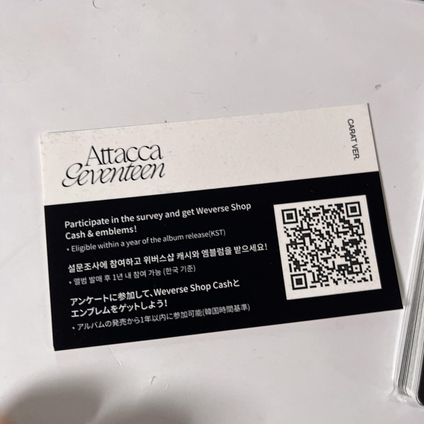 Seventeen - Attacca (CD, 2021) Carat Limited Edition With Photobook Japan K-Pop
