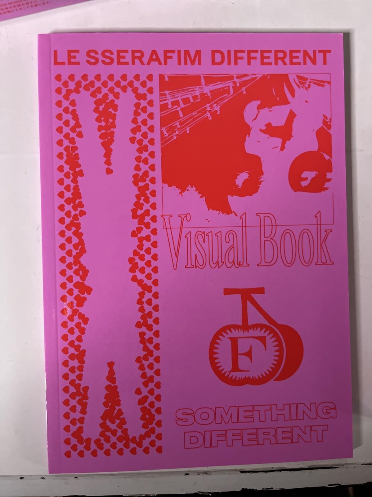 Le Sserafim - Different (CD, 2025) Photobook NOSTALGIC YLANG Edition Japan