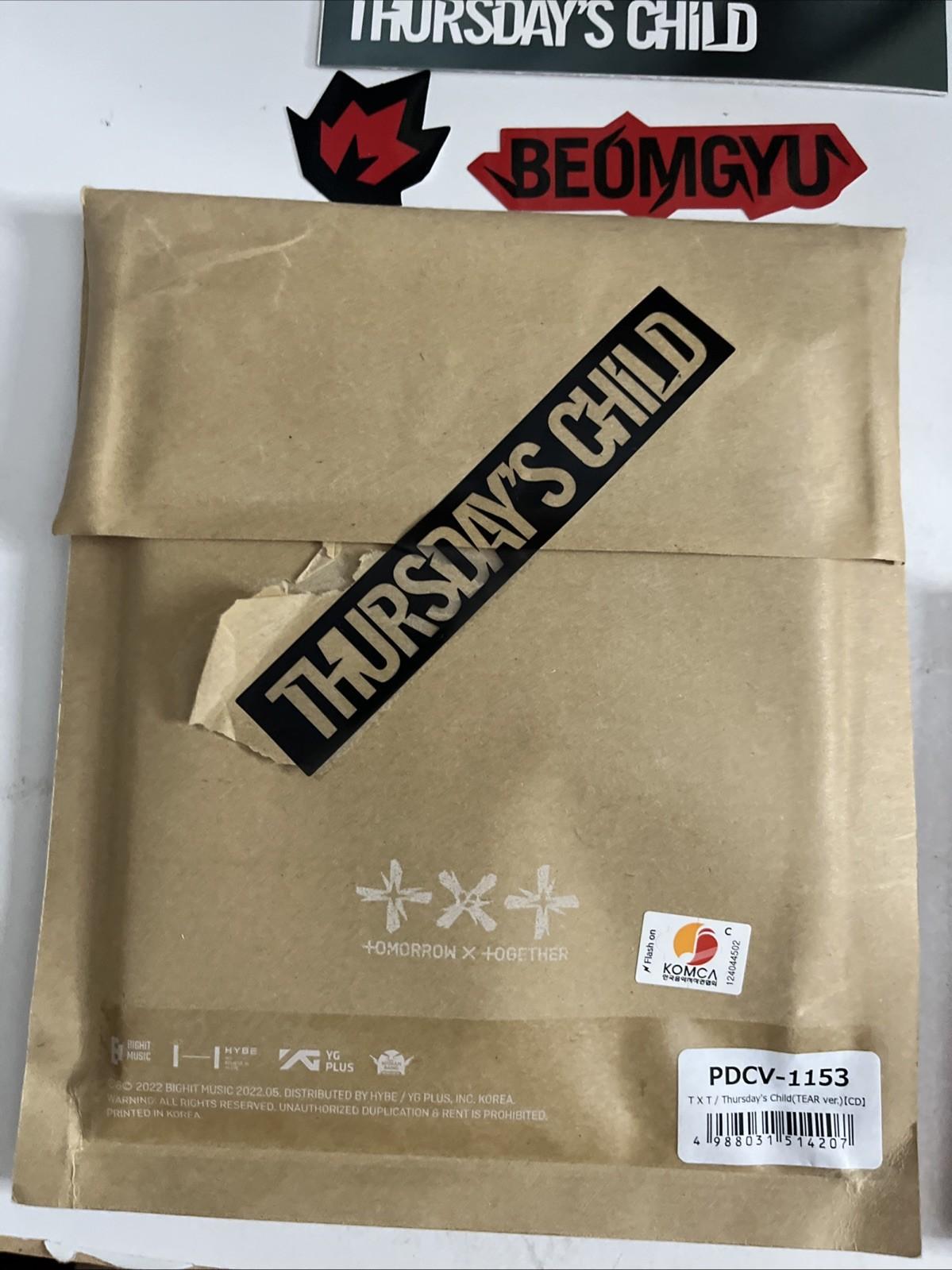 Tomorrow X Together – Minisode 2: Thursday’s Child [Beomgyu Version] (CD, 2022)