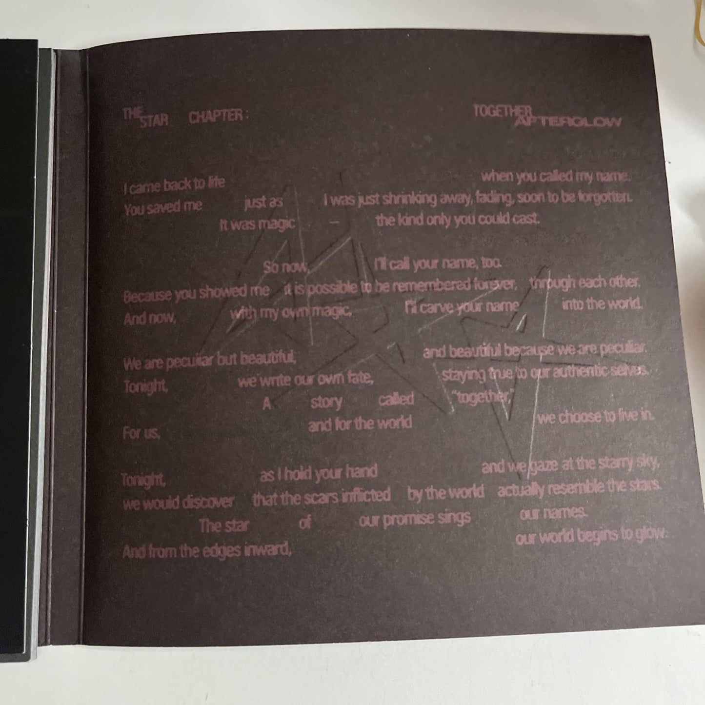 Tomorrow X Together – The Star Chapter: TOGETHER (CD, 2025) Korea Afterglow