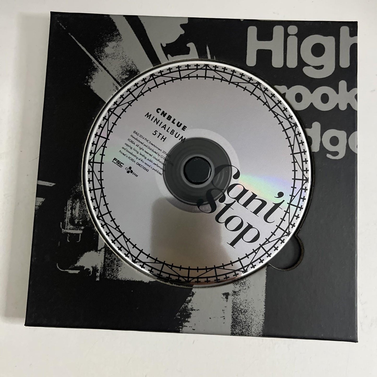 CNBLUE – Can't Stop (CD, 2014) 5th Mini Album South Korea K-Pop