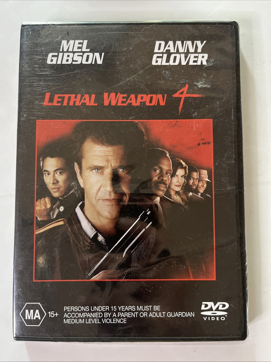 Lethal Weapon 4 (The Director's Cut, DVD, 1998) Mel Gibson Region 4 NEW Sealed