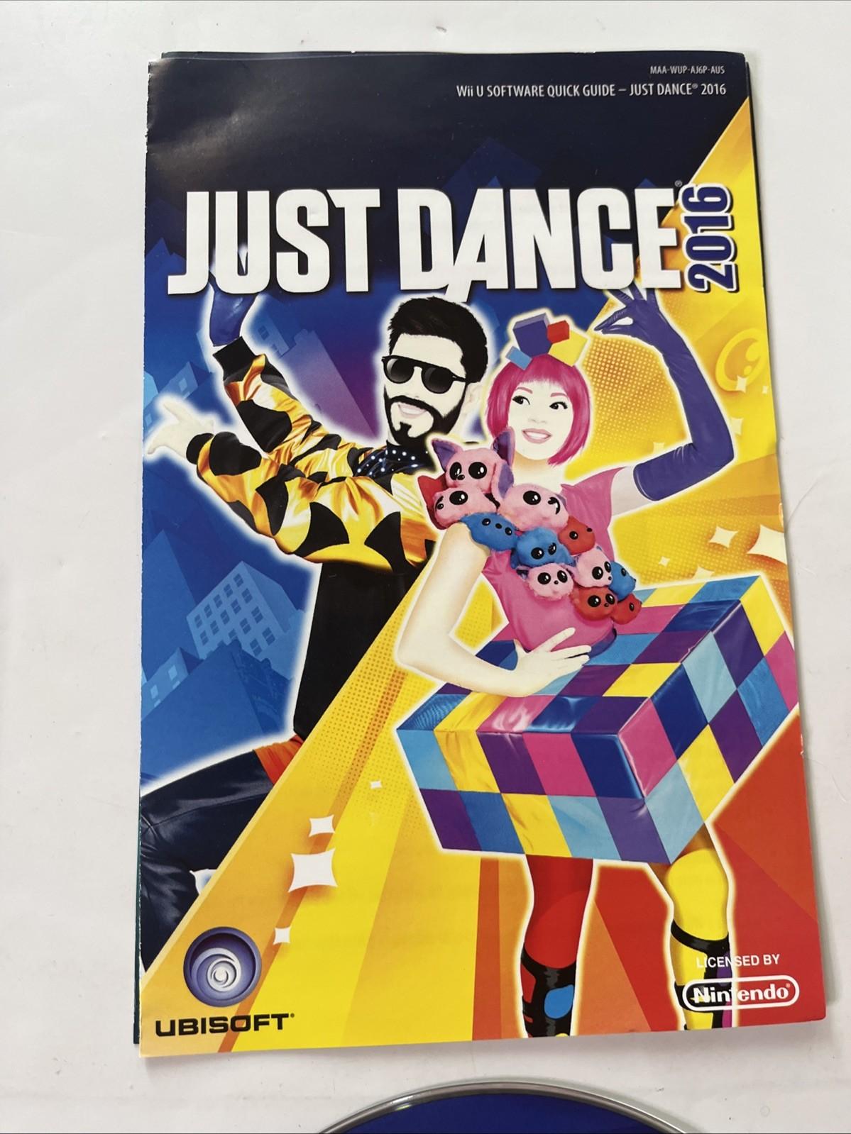 Just Dance 2016 Nintendo Wii U Game Complete