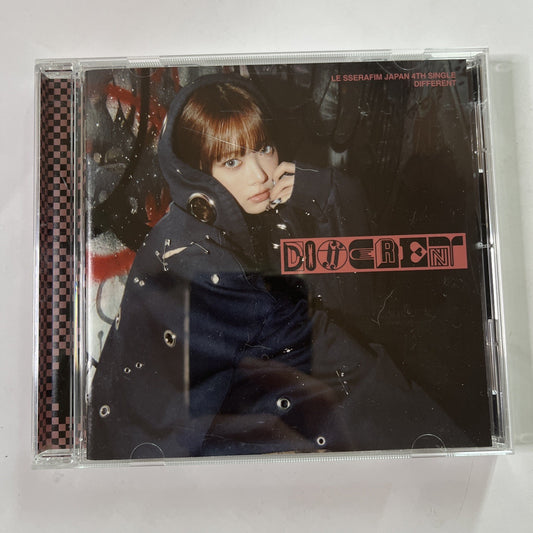 Le Sserafim - Different (CD, 2025) Hong Eunchae ver Japan TYCT-39290