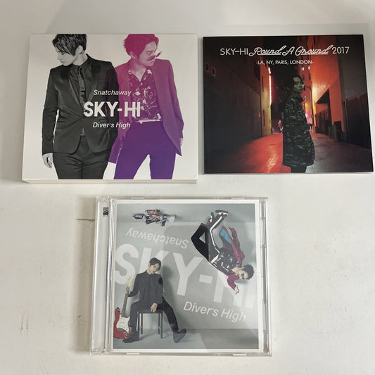 SKY-HI - Snatchaway / Divers High (CD + DVD, 2018, 3-Disc) Japan