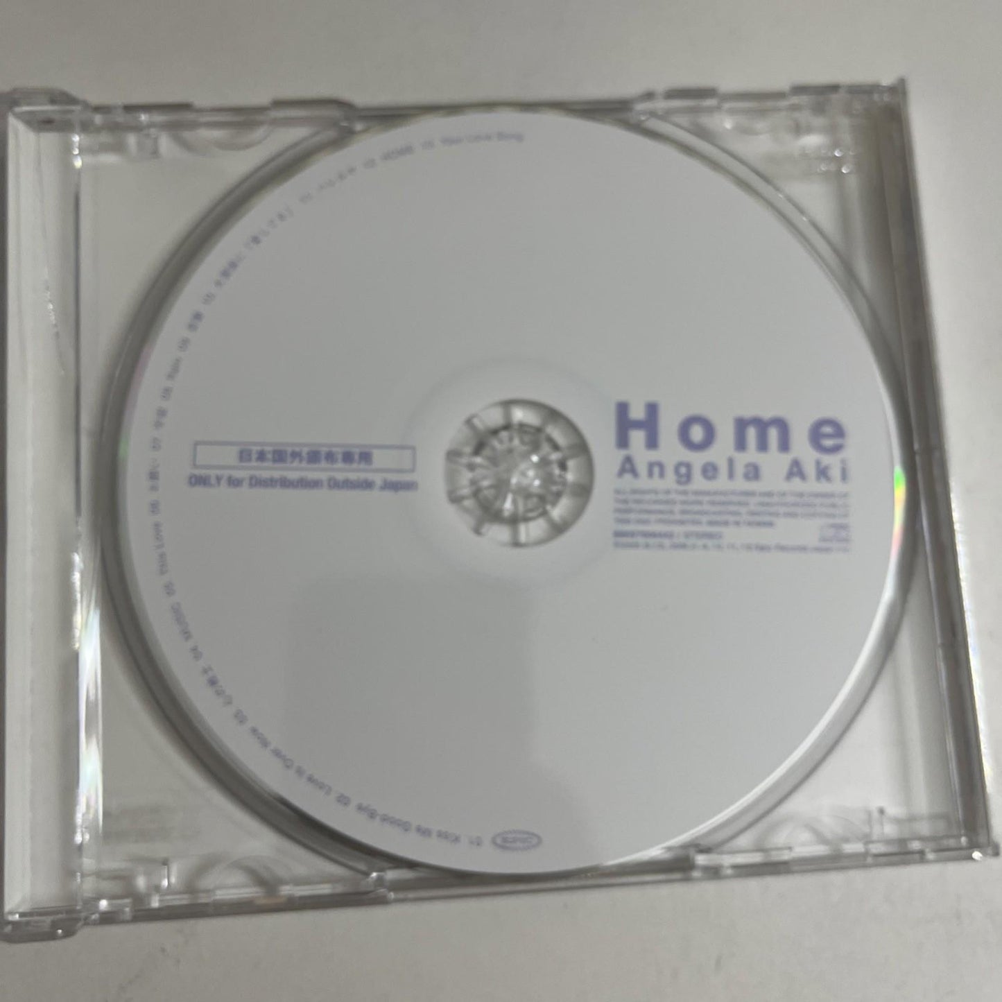Angela Aki – Home (CD, 2006) Japan J-Pop