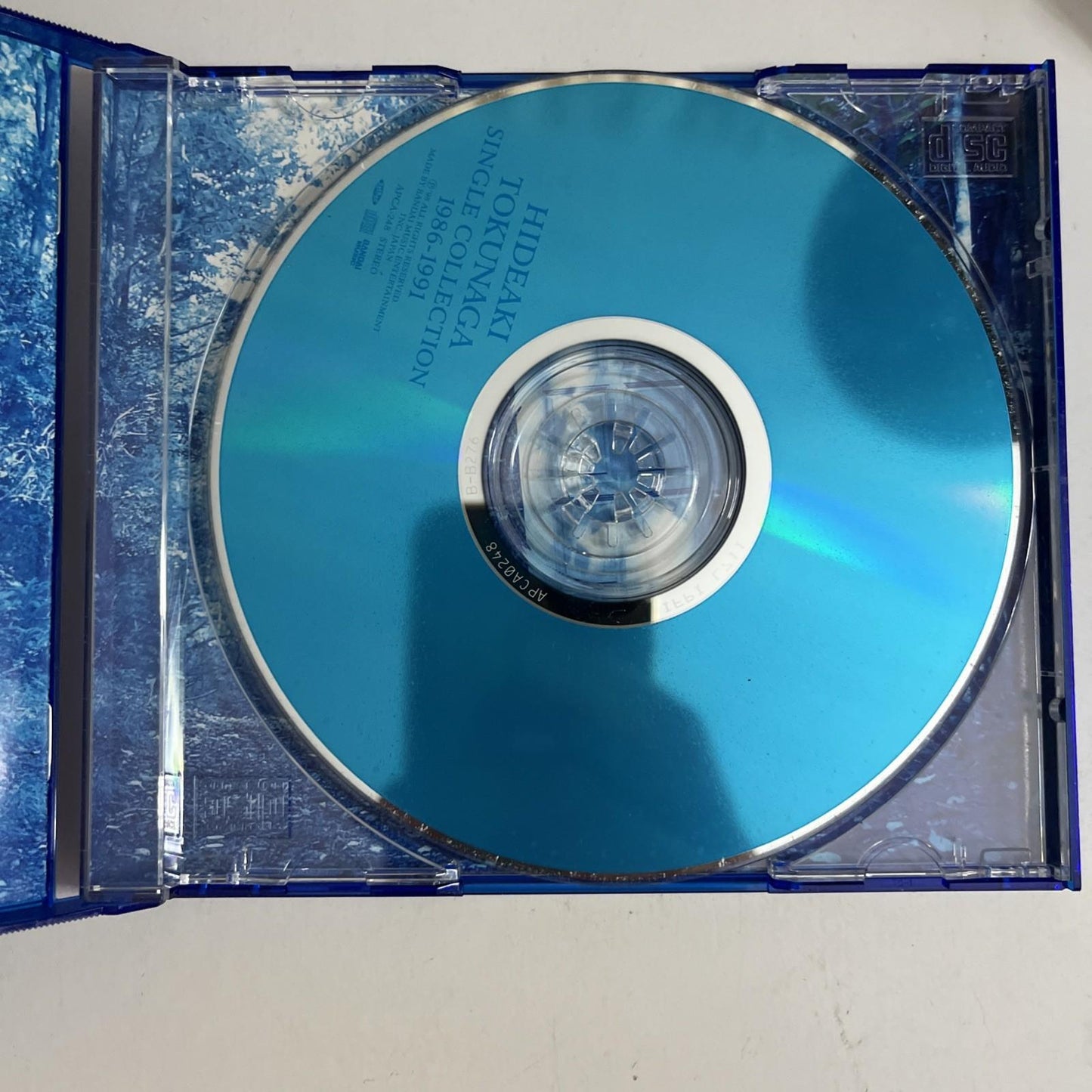 Hideaki Tokunaga - Single Collection 1986-1991 (CD, 1998) Japan Obi Album