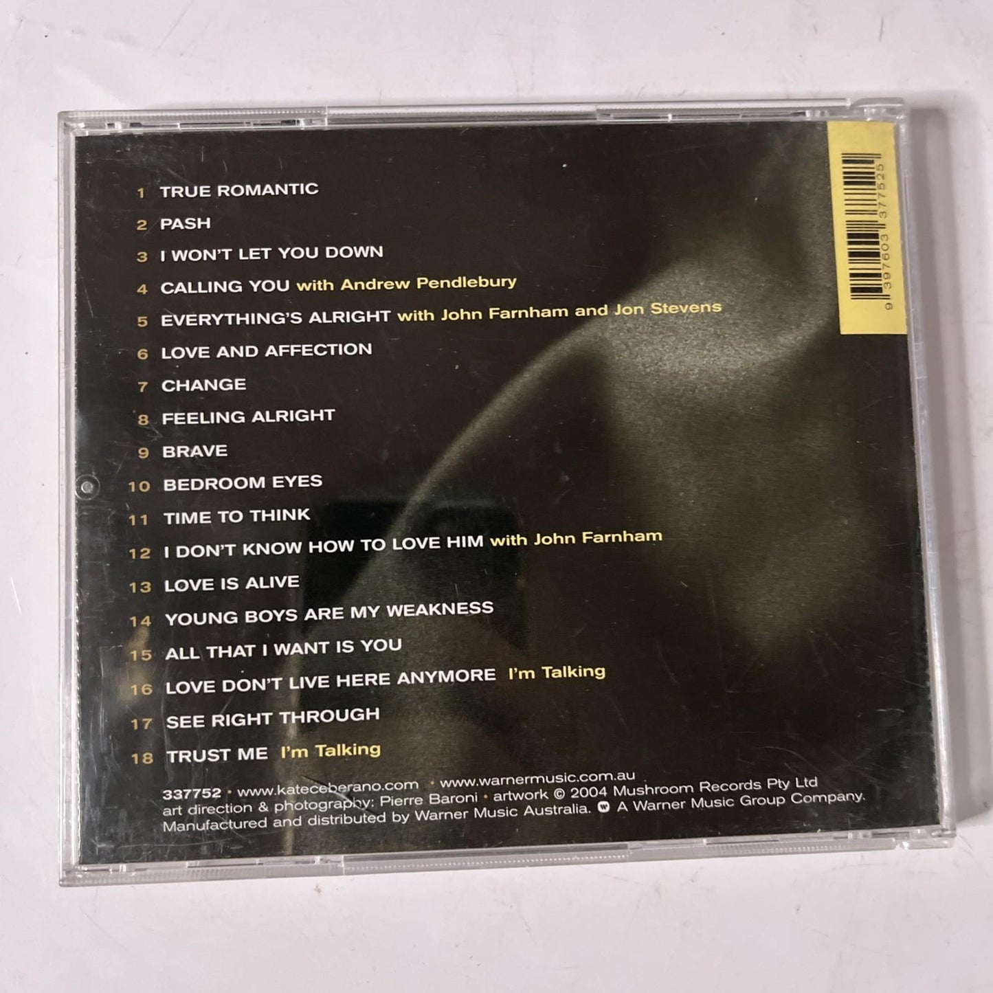 Kate Ceberano – The Definitive Collection (CD, 2004) Australia 337752