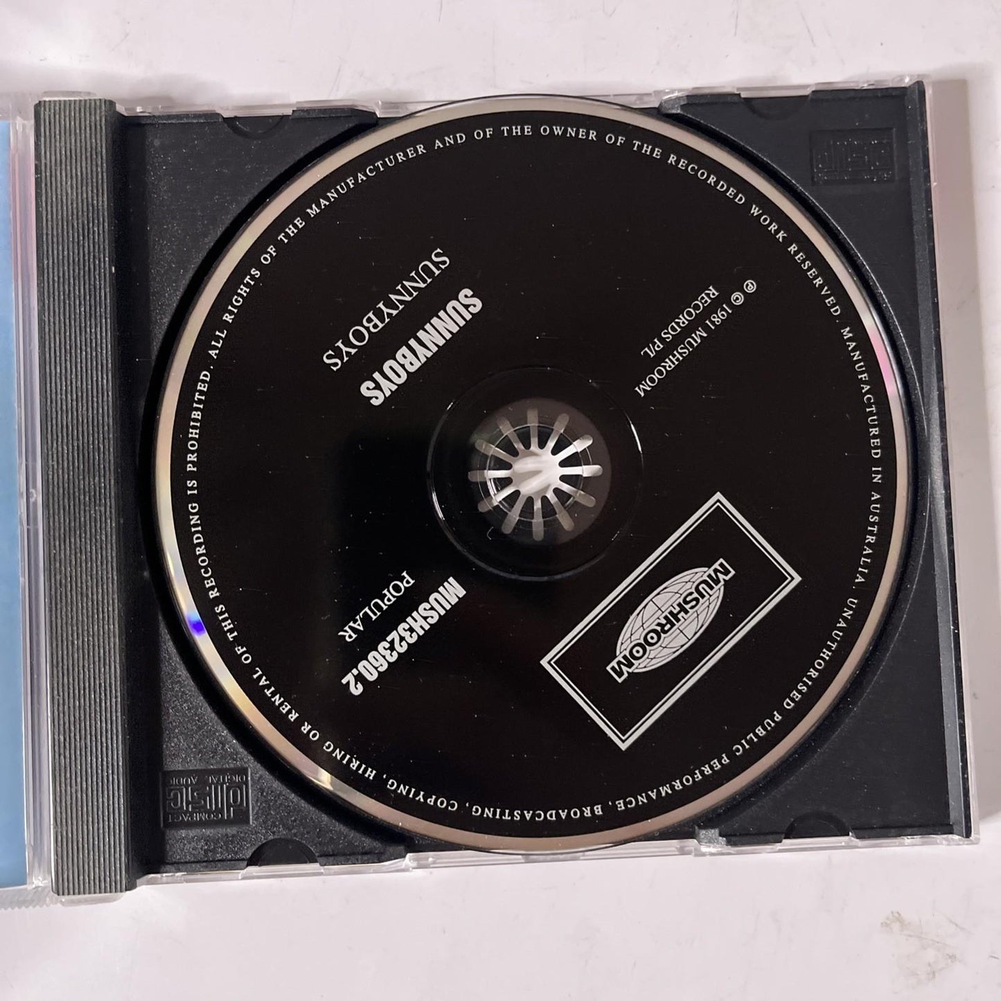 Sunnyboys – Sunnyboys (CD, 1997) Australia MUSH32360.2