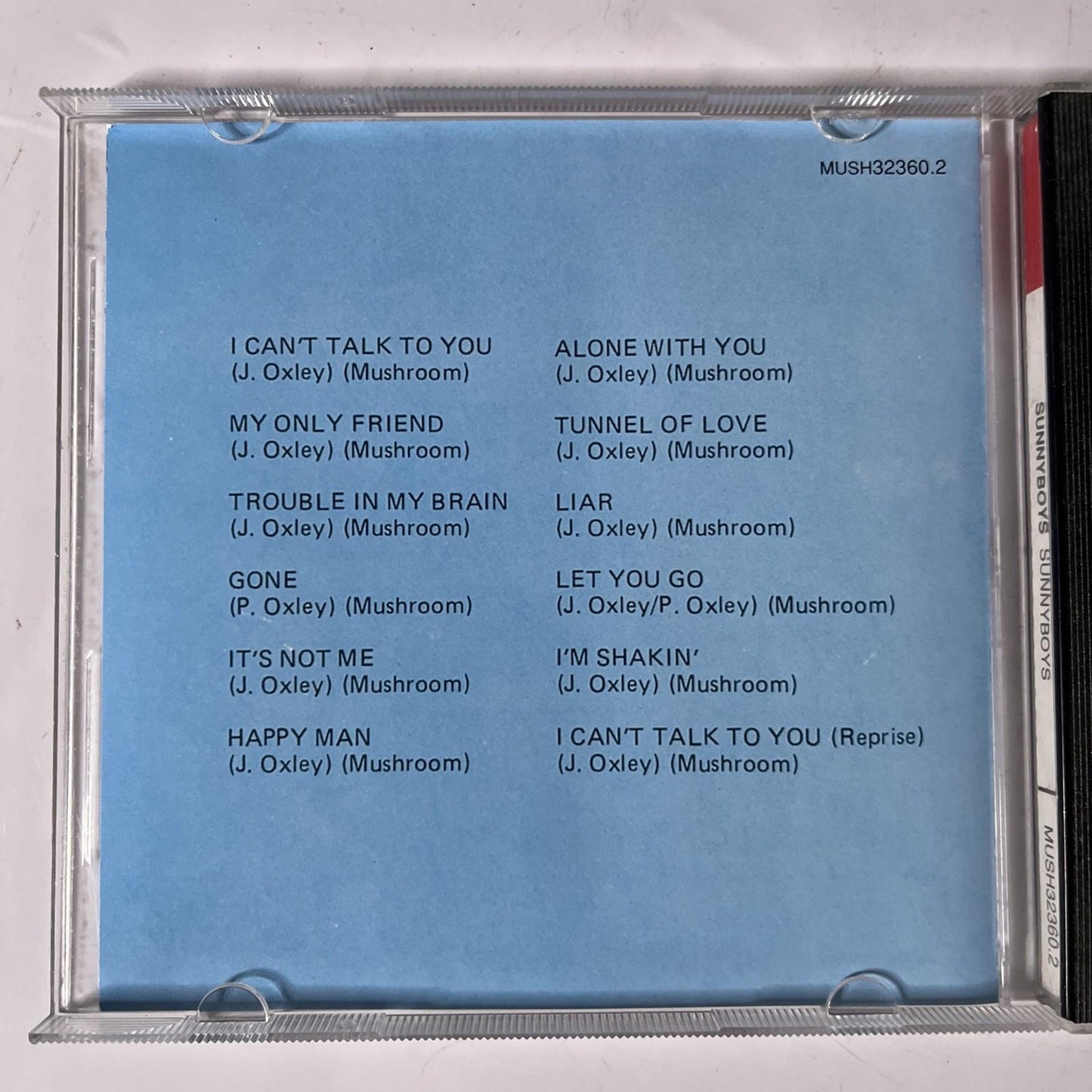 Sunnyboys – Sunnyboys (CD, 1997) Australia MUSH32360.2