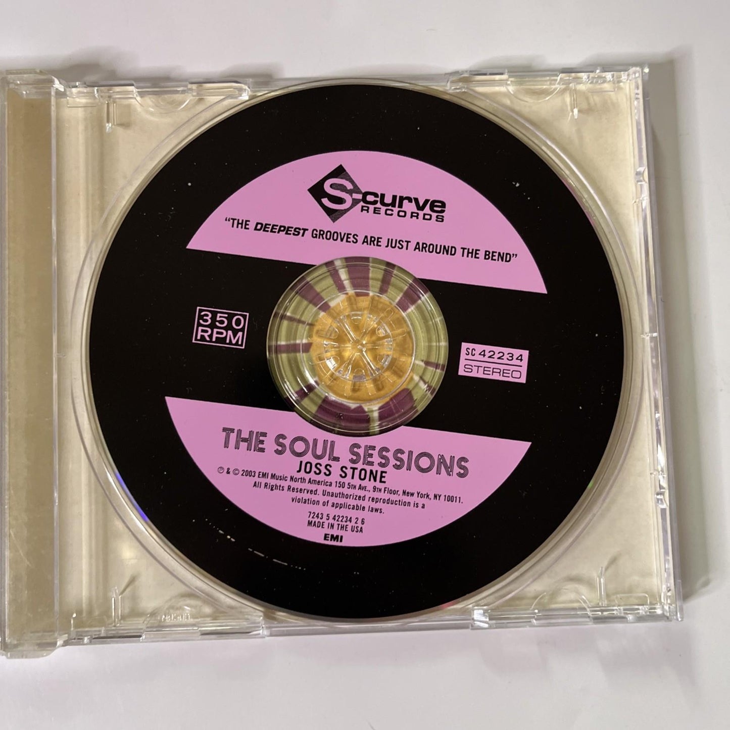 Joss Stone – The Soul Sessions (CD, 2003) US SC 7243 5 42234 2 6