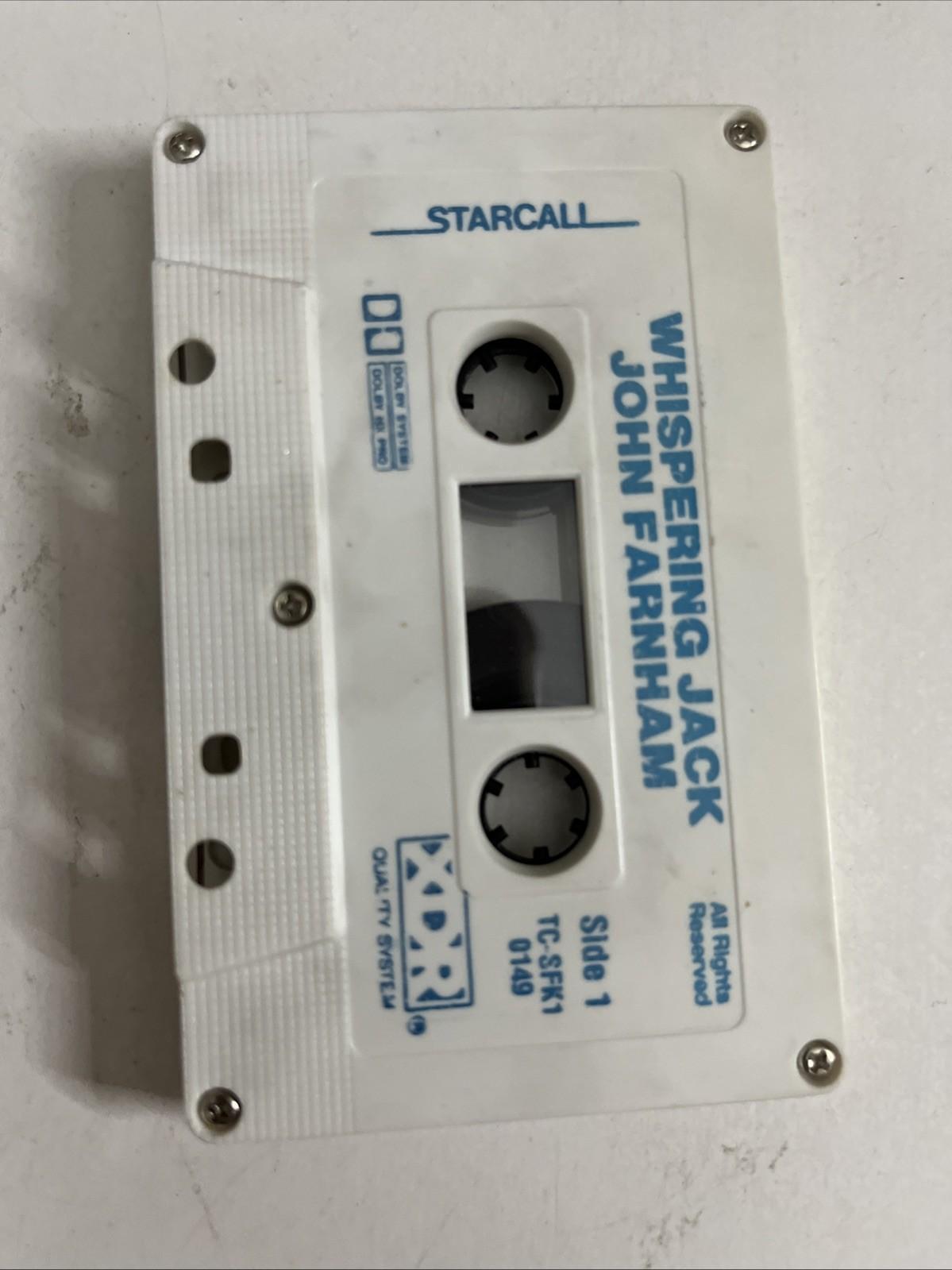 John Farnham – Whispering Jack (Cassette, 1986) Australia SFK1 0149