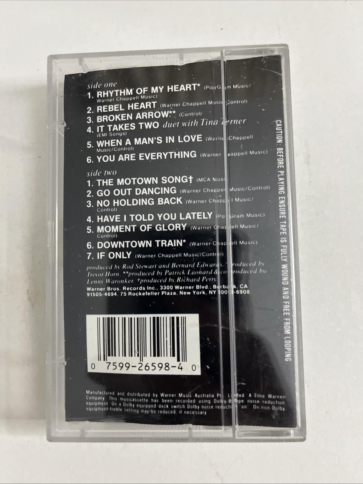 Rod Stewart – Vagabond Heart (Cassette, 1991) Australia 7599265984