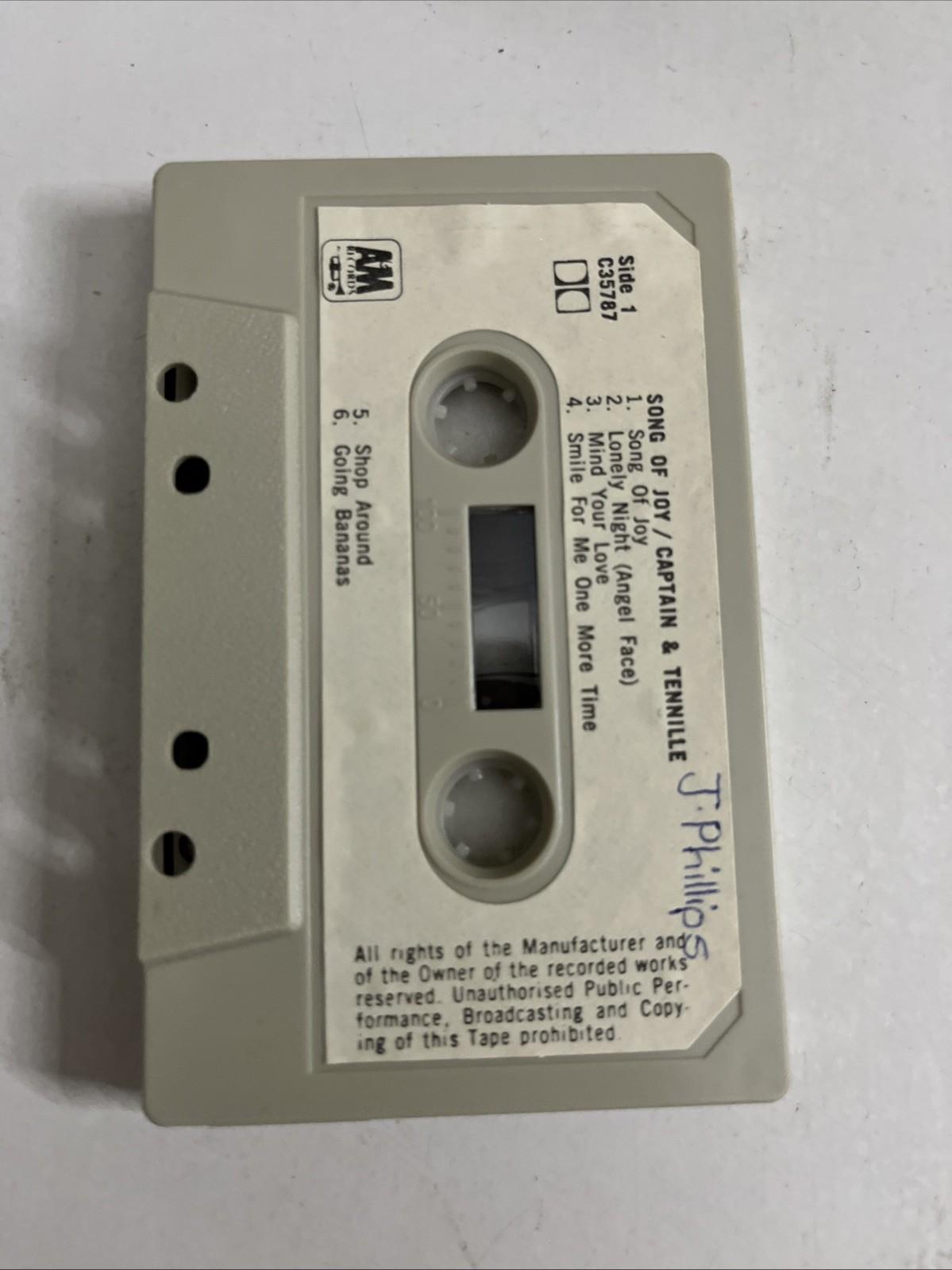 Captain And Tennille – Song Of Joy (Cassette, 1976) C35787