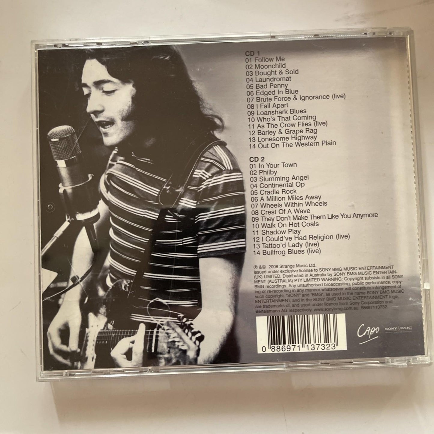 Rory Gallagher – The Essential Rory Gallagher (CD, 2008, 2-Disc) Australia