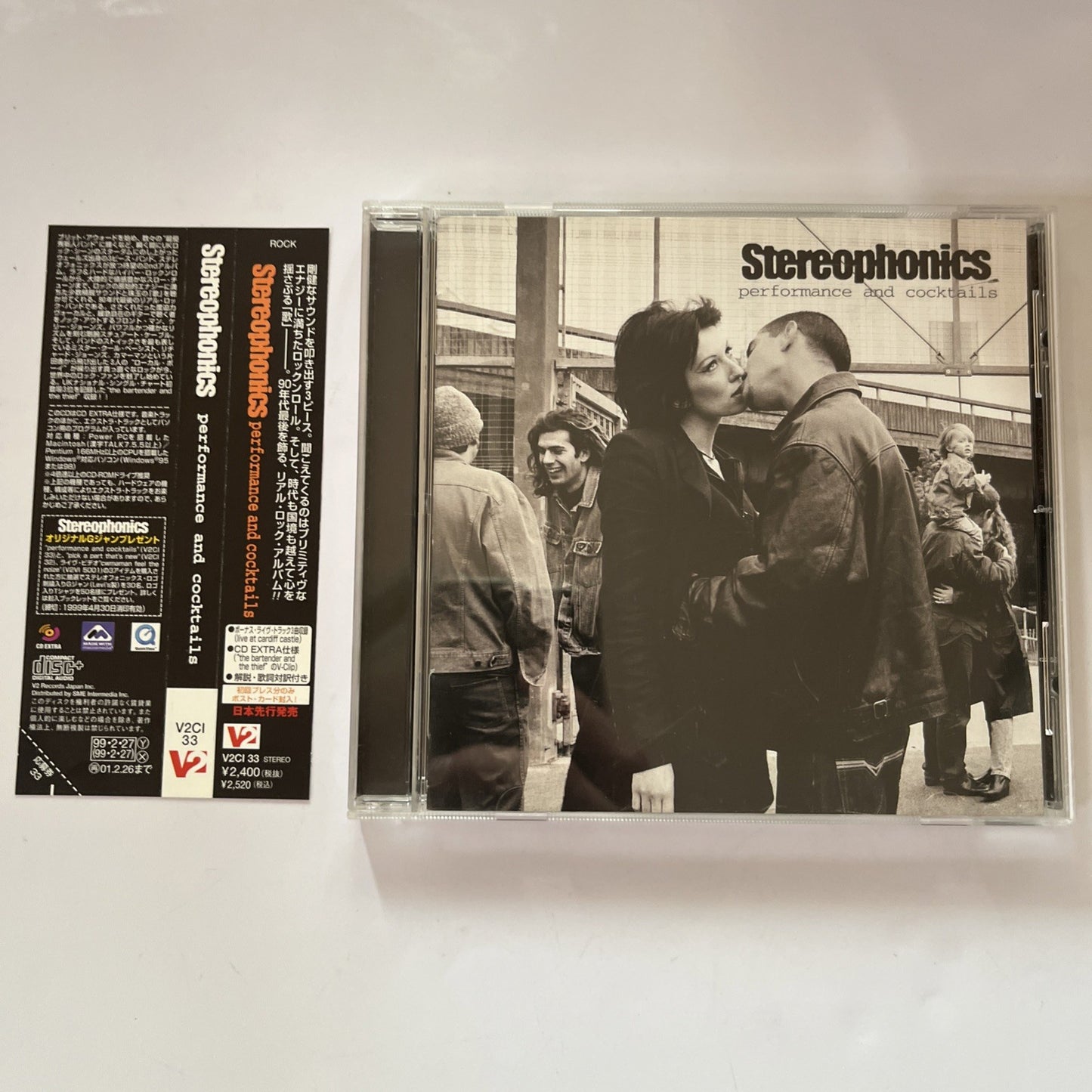 Stereophonics – Performance And Cocktails (CD, 1999) Japan Obi, Bonus Track