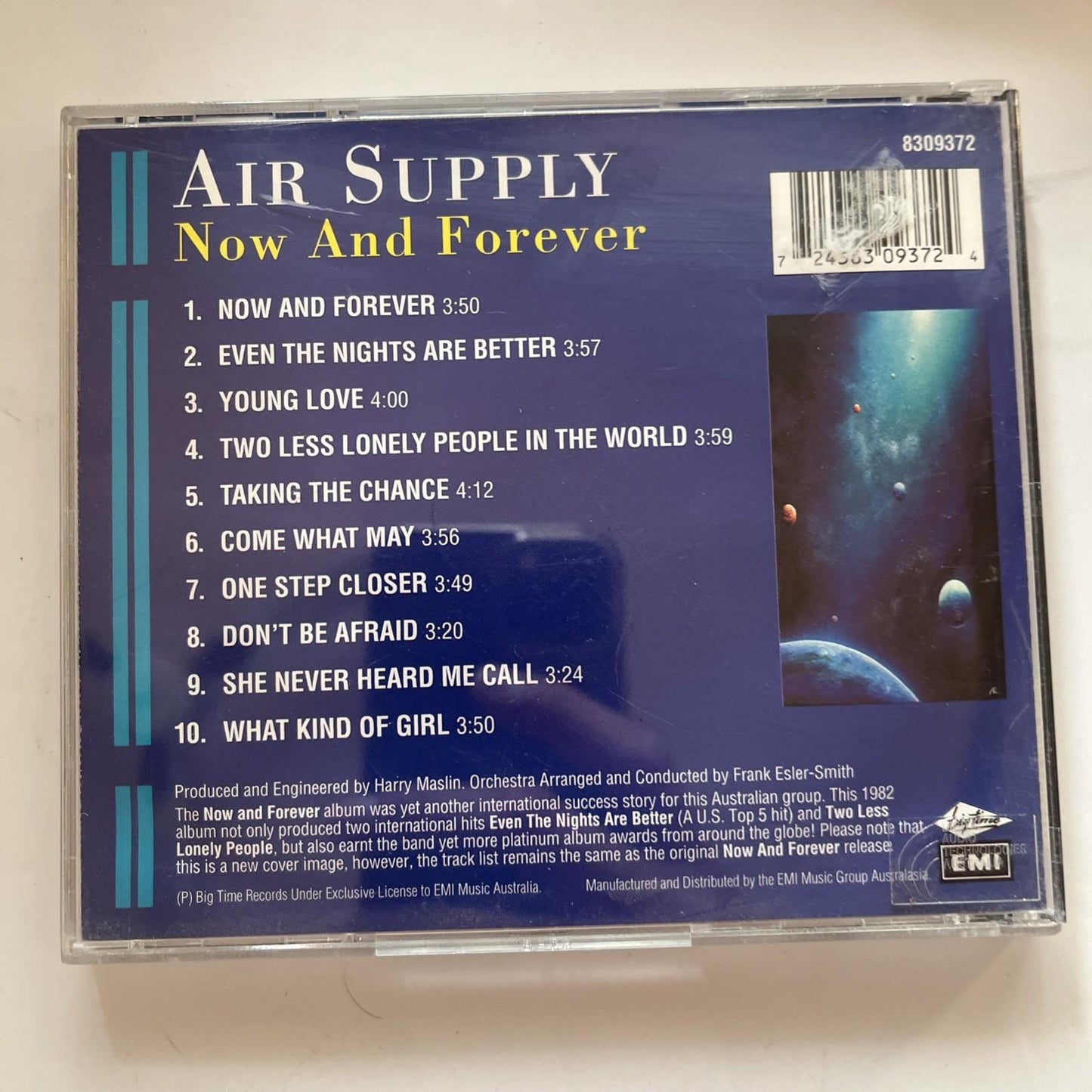 Air Supply – Now And Forever (CD) Australia 8309372