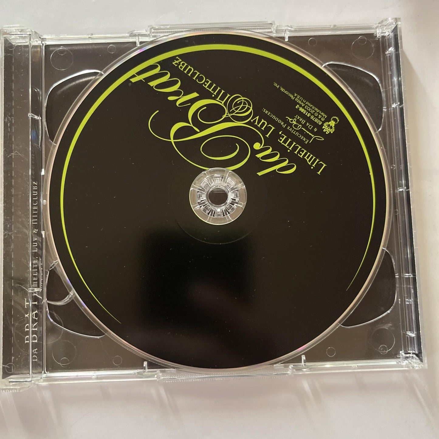 Da Brat – Limelite, Luv & Niteclubz (CD + DVD, 2003, 2-Disc) US Limited Edition