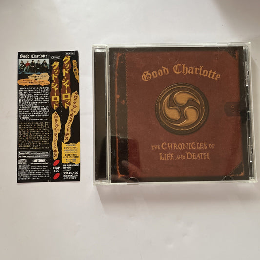 Good Charlotte – The Chronicles Of Life And Death (CD, 2004) Japan Obi, Bonus Tr