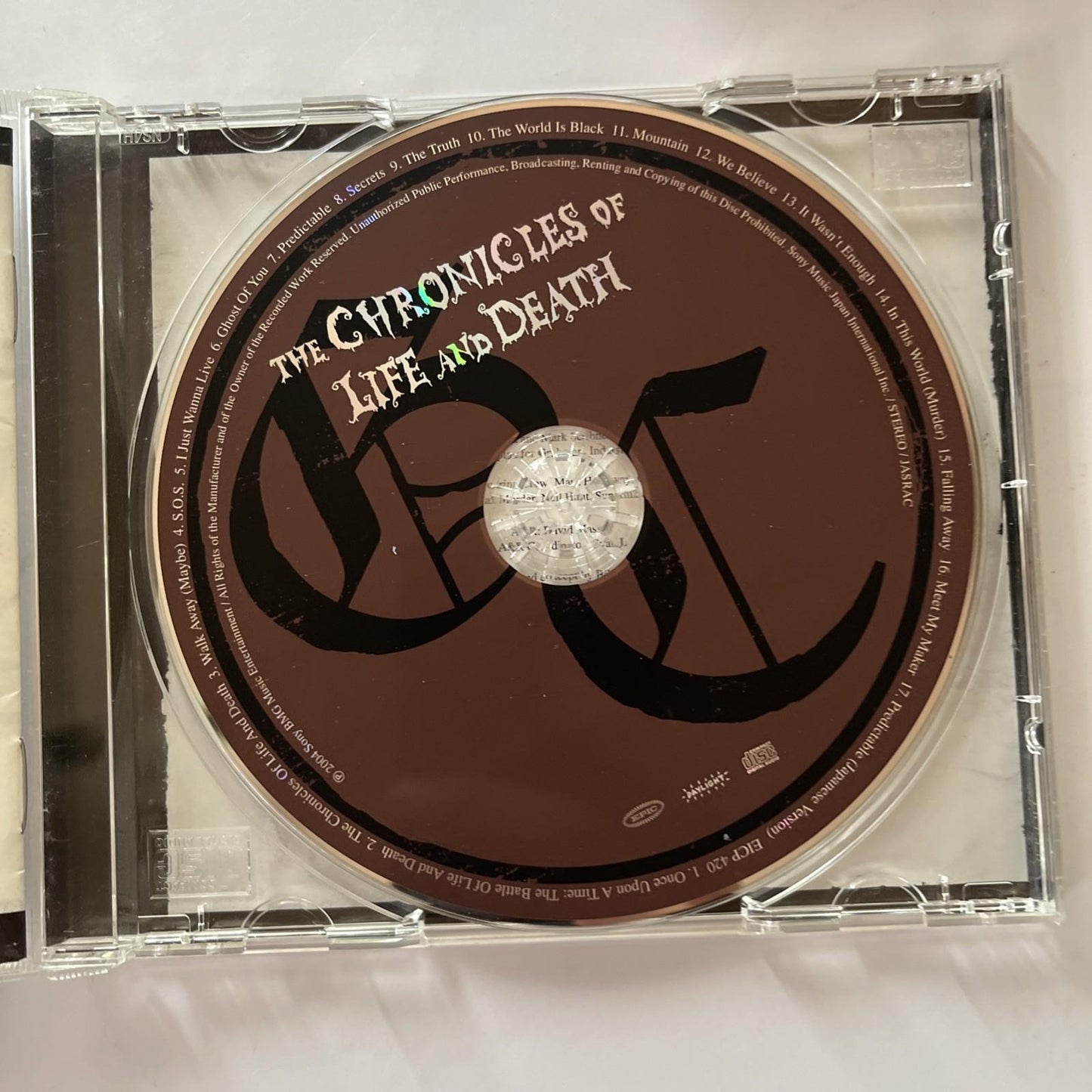 Good Charlotte – The Chronicles Of Life And Death (CD, 2004) Japan Obi, Bonus Tr