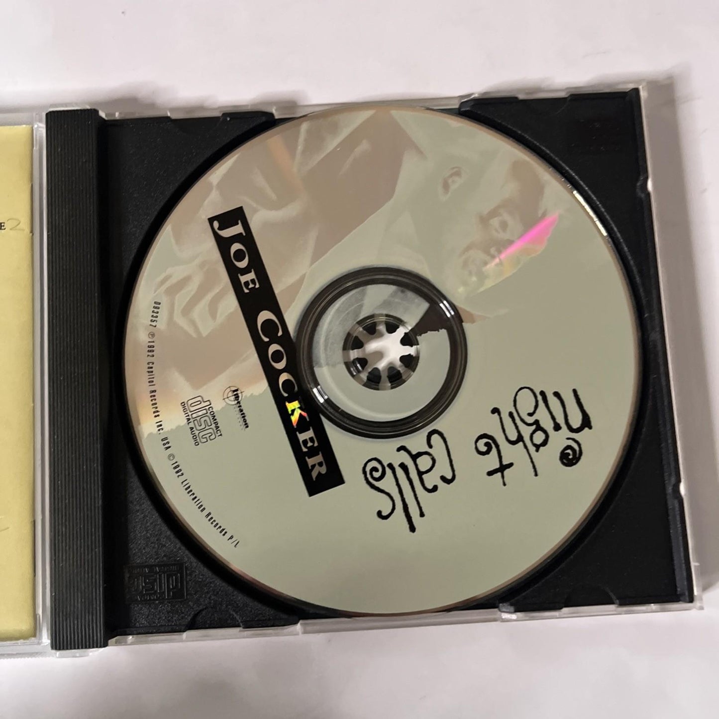 Joe Cocker – Night Calls (CD, 1992) Australia TVD93357