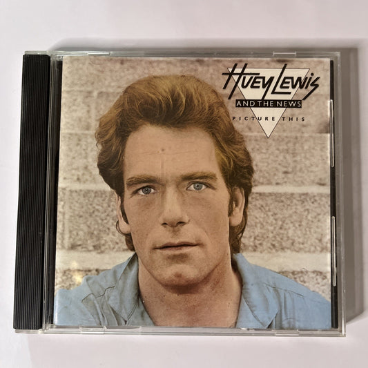 Huey Lewis & The News – Picture This (CD, 1986) Europe 610 545-222
