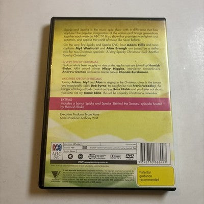 Spicks and Specks - A Very Specky Christmassy (DVD, 2005) Region 4