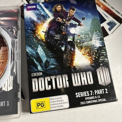 Doctor Who : Series 7 : Part 1 & 2 (DVD, 2011, 5-Disc) Region 4