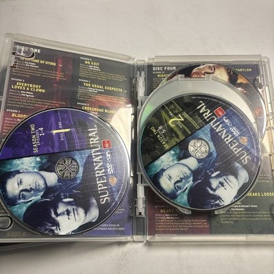 Supernatural : Season 1 & 2 (DVD, 2005) Region 4