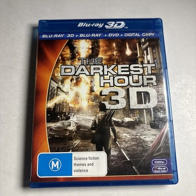 The Darkest Hour 3D (Blu-ray 3D + DVD, 2011) Region B,4