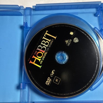 The Hobbit An Unexpected Journey (Blu-ray + DVD, 2012) Region B