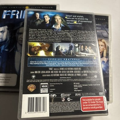 Fringe : Season 1 2 3 4 (DVD, 2008, 25-Disc) Region 4