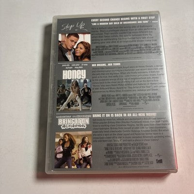 Step Up / Honey / Bring It On All Or Nothing DVD Region 4