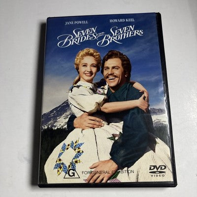 Seven Brides for Seven Brothers (DVD, 1954) Jane Powell, Howard Keel Region 4