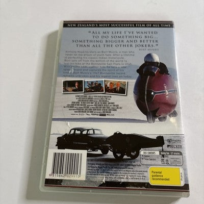 The World's Fastest Indian (DVD, 2005) Anthony Hopkins Region 4