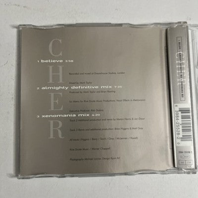 Cher – Believe (CD, 1998) Australia 3984 25528 2