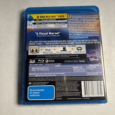 John Carter 3D (Bluray 3D, 2012) Taylor Kitsch All Regions