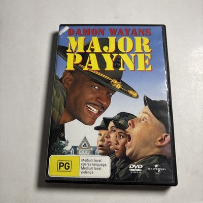 Major Payne (DVD, 1995) Damon Wayans Region 4,2