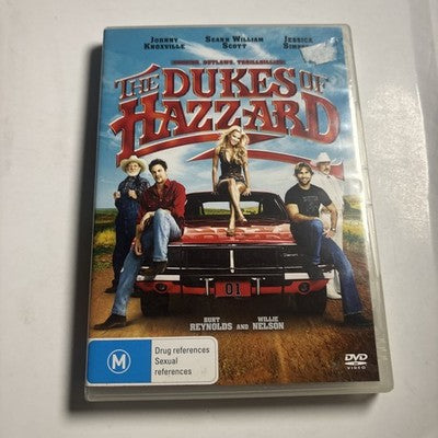 Dukes of Hazzard (DVD, 2005) Johnny Knoxville, Jessica Simpson Region 4