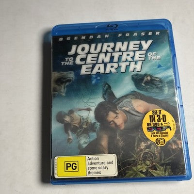 Journey To The Center Of The Earth (Bluray 3D, 2007) Region B