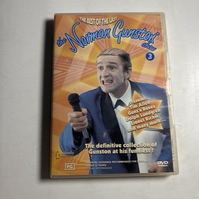 The Norman Gunston Show : Vol 3 (DVD, 1993) All Regions