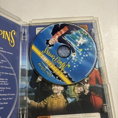 Mary Poppins (DVD, 1964) Dick Van Dyke, Julie Andrews Region 4