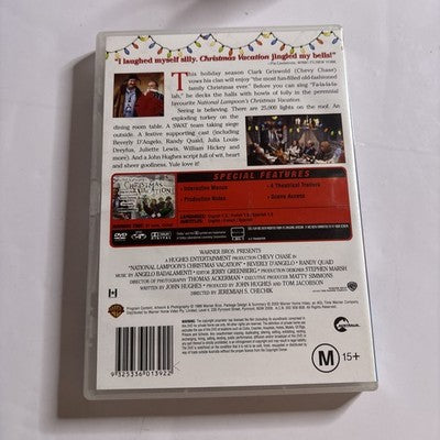 National Lampoon's Christmas Vacation (DVD, 1989) Chevy Chase Region 4