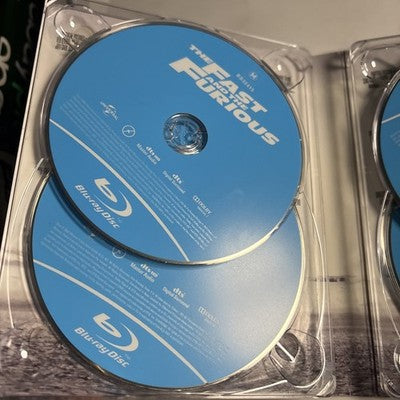 Fast & Furious: 8 Movie Extreme Action Edition (Blu-ray, 2017, 8-Disc) Region B