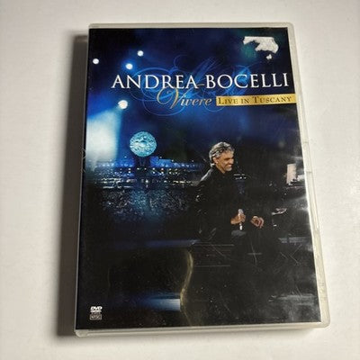 Andrea Bocelli - Vivere: Live in Tuscany (DVD, 2008) All Regions