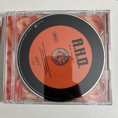 West -  A.H.O. Audio Hang Out (CD + Blu-ray, 2025, 2-Disc) Japan Obi