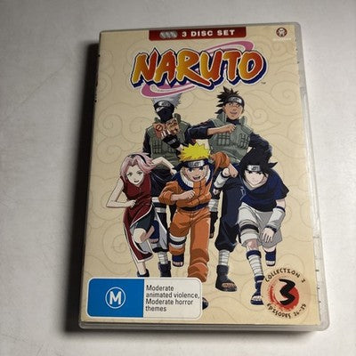 Naruto : Collection 3 (DVD, 2002) Region 4
